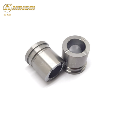 ปั๊มหลุดศูนย์กลาง ป้องกันความต้านทานสูง Tungsten Carbide Bushing Carbide Shaft Sleeve