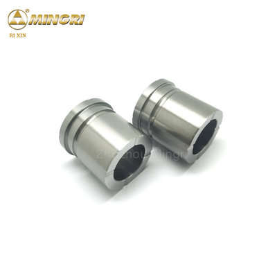 ปั๊มหลุดศูนย์กลาง ป้องกันความต้านทานสูง Tungsten Carbide Bushing Carbide Shaft Sleeve