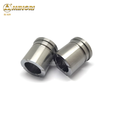 ปั๊มหลุดศูนย์กลาง ป้องกันความต้านทานสูง Tungsten Carbide Bushing Carbide Shaft Sleeve