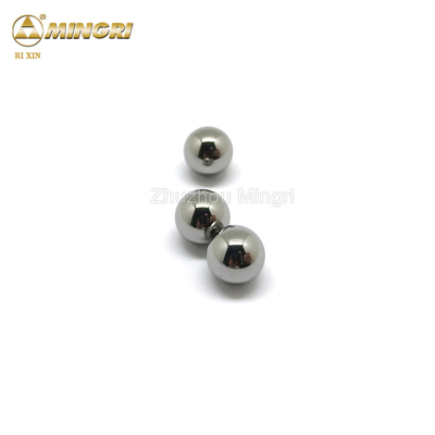 8 มม 3 มม 15 มม สวย / เงินเปล่า Tungsten Carbide ลูกกลม