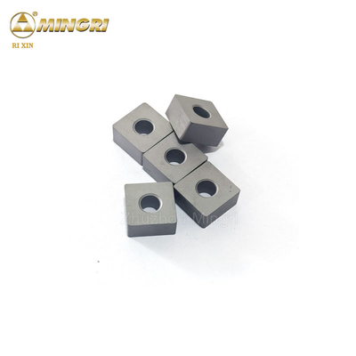 ความแข็งแรง 12.7*12.7*6.5mm Chian Saw Machine การใส่คาร์ไบดตองกราน / ปริมาณของคาร์ไบดตองกรานสําหรับการตัดหิน