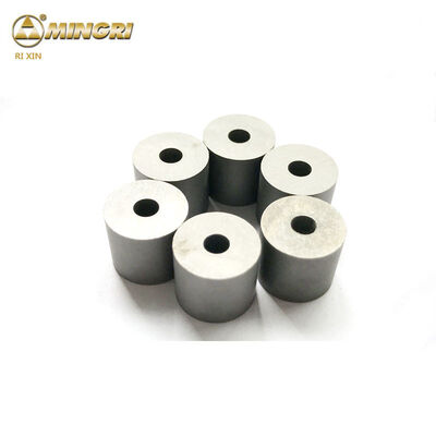 แม่พิมพ์ดายอัดขึ้นรูปทังสเตนคาร์ไบด์ WC+โคบอลต์ผิวขัดเงา OEM แบบกำหนดเองสำหรับการดึงท่อและแท่ง