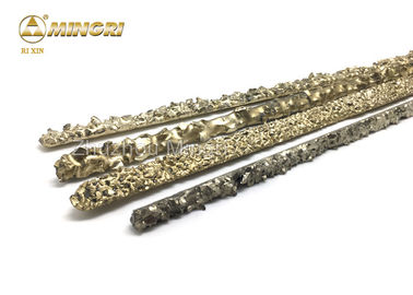 ความแข็งสูง HIP Sintering Cemented Carbide Gold Copper Grit Rod bar หันหน้าเข้าหายาก