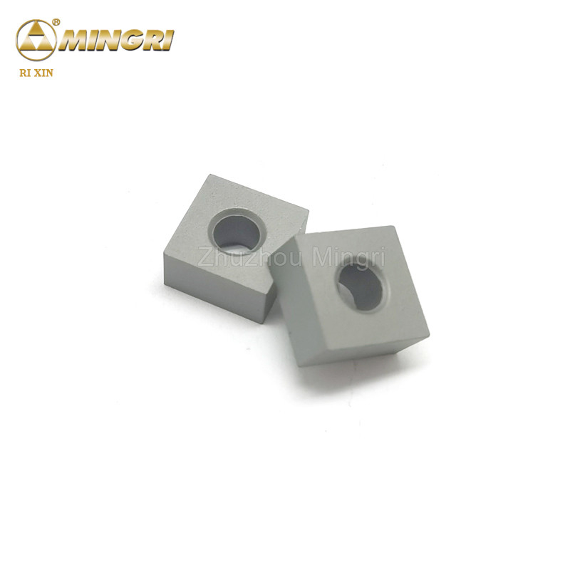 พื้นผิวการระเบิดทราย Tungsten Carbide Chain Saw Widia Inserts เหมาะสําหรับการตัดหินในอิตาลี