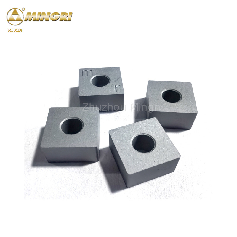 12.7x12.7x6.5 วอลฟ์สเทนคาร์ไบด์ใส่ HRA 85-90.5 จัดการบนโซ่โซ่สําหรับเครื่องตัดหิน