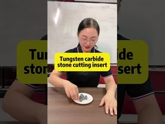 12.7 * 12.7 * 6.5 มม. ทังสเตนคาร์ไบด์เลื่อยโซ่สี่เหลี่ยมแทรกสำหรับเครื่องตัดหิน